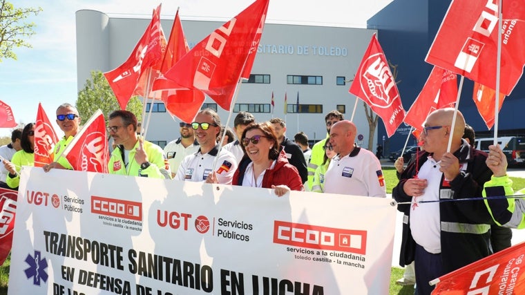 Los manifestantes han reclamado un aumento salarial del 3,3% que se encuentra paralizado hace cinco años