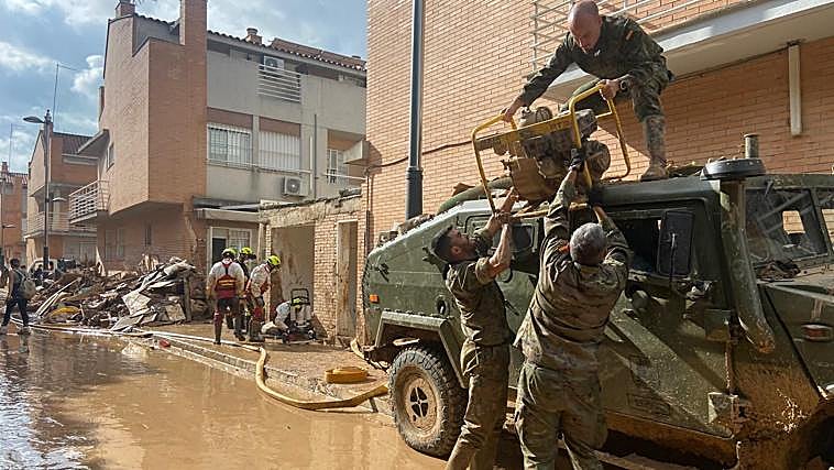 Unos 3.300 efectivos de la BRI X de Córdoba han ayudado a los damnificados de la Dana en Valencia