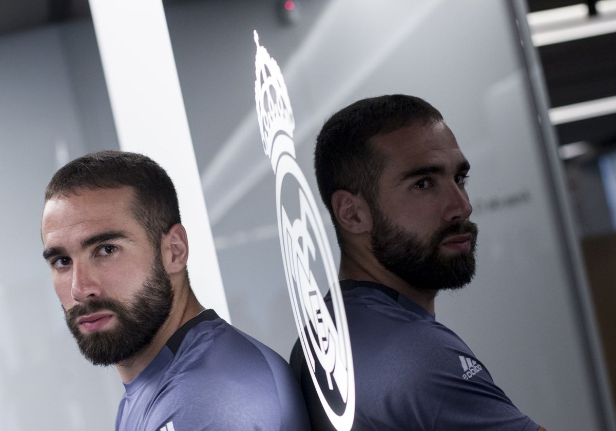Dani Carvajal, jugador madridista que recibirá la Medalla de Oro de Madrid cuando acabe la liga