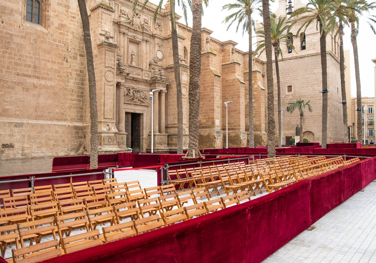 Carrera Oficial en la Plaza de la Catedral de Almería