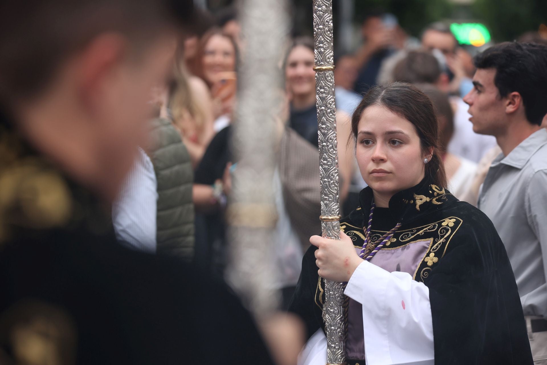 El solemne vía crucis del Soberano Poder por las calles de Córdoba, en imágenes