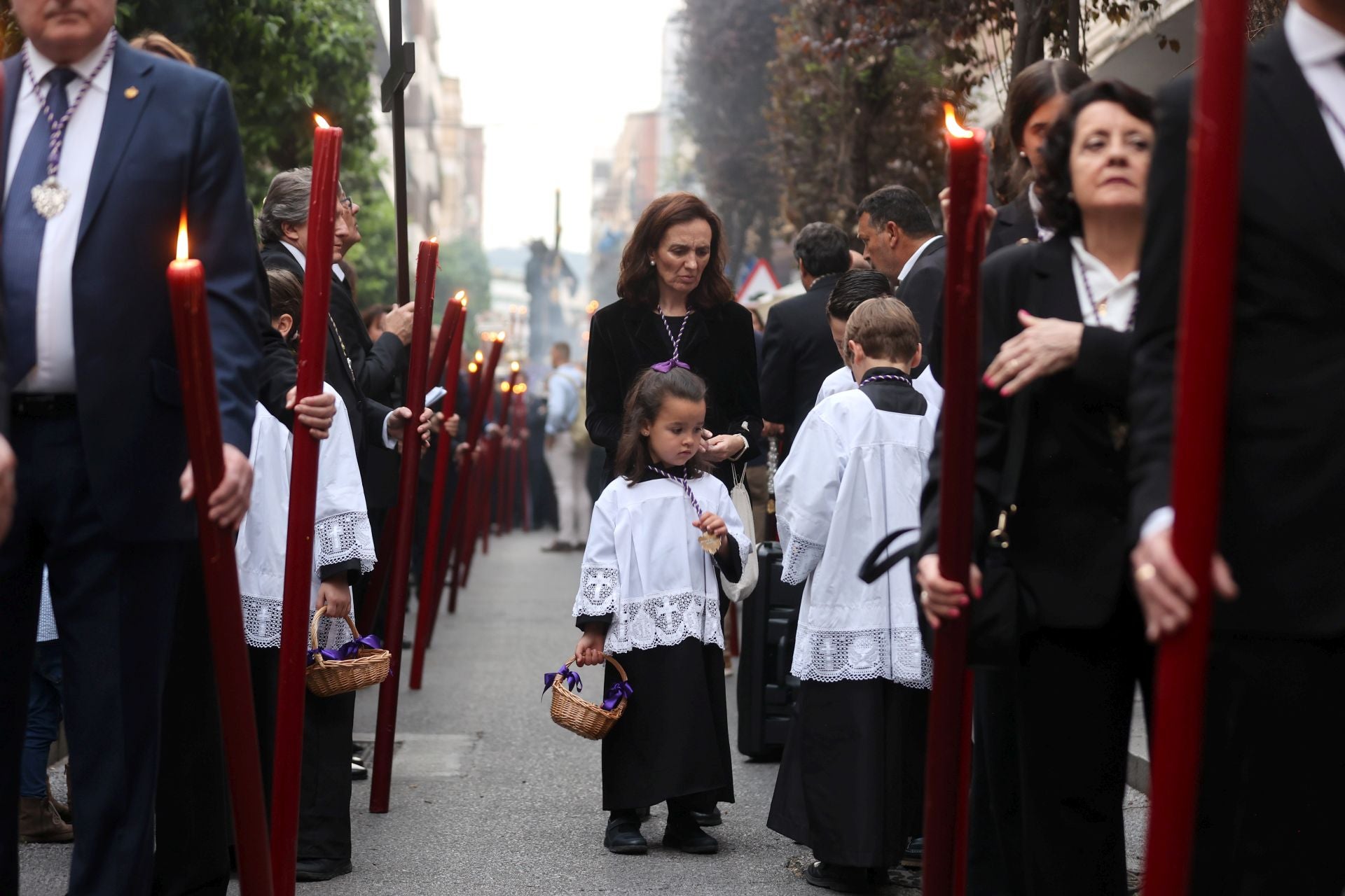 El solemne vía crucis del Soberano Poder por las calles de Córdoba, en imágenes