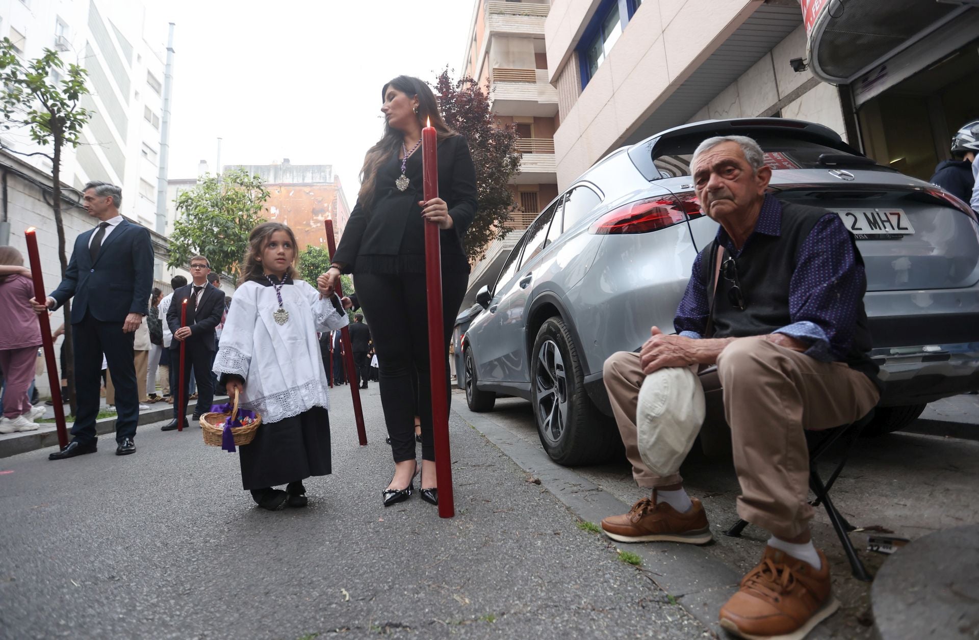 El solemne vía crucis del Soberano Poder por las calles de Córdoba, en imágenes