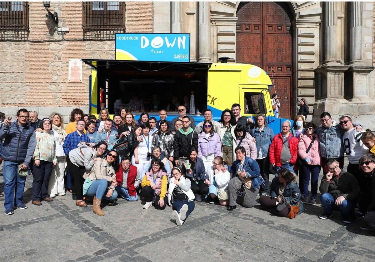 La 'food truck' de Down Toledo se estrenará en la romería del Valle