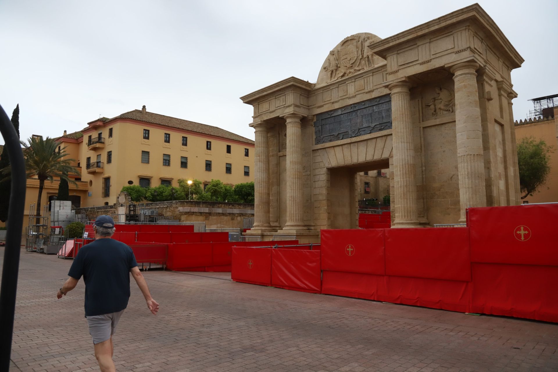 En imágenes, el montaje final de la carrera oficial de la Semana Santa de Córdoba 2025