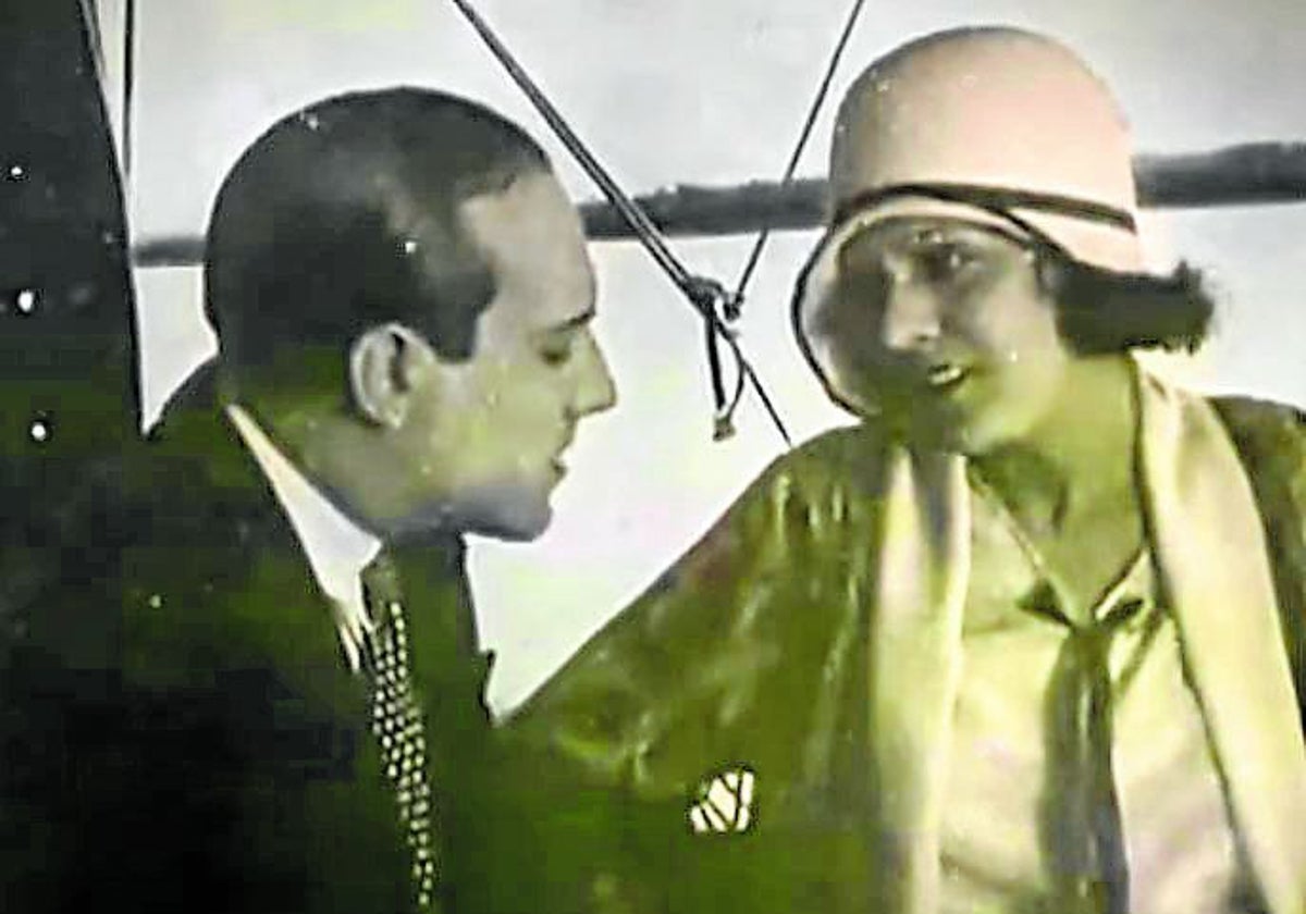 Mercedes Mariño, en un fotograma de la película 'El veneno de un beso'