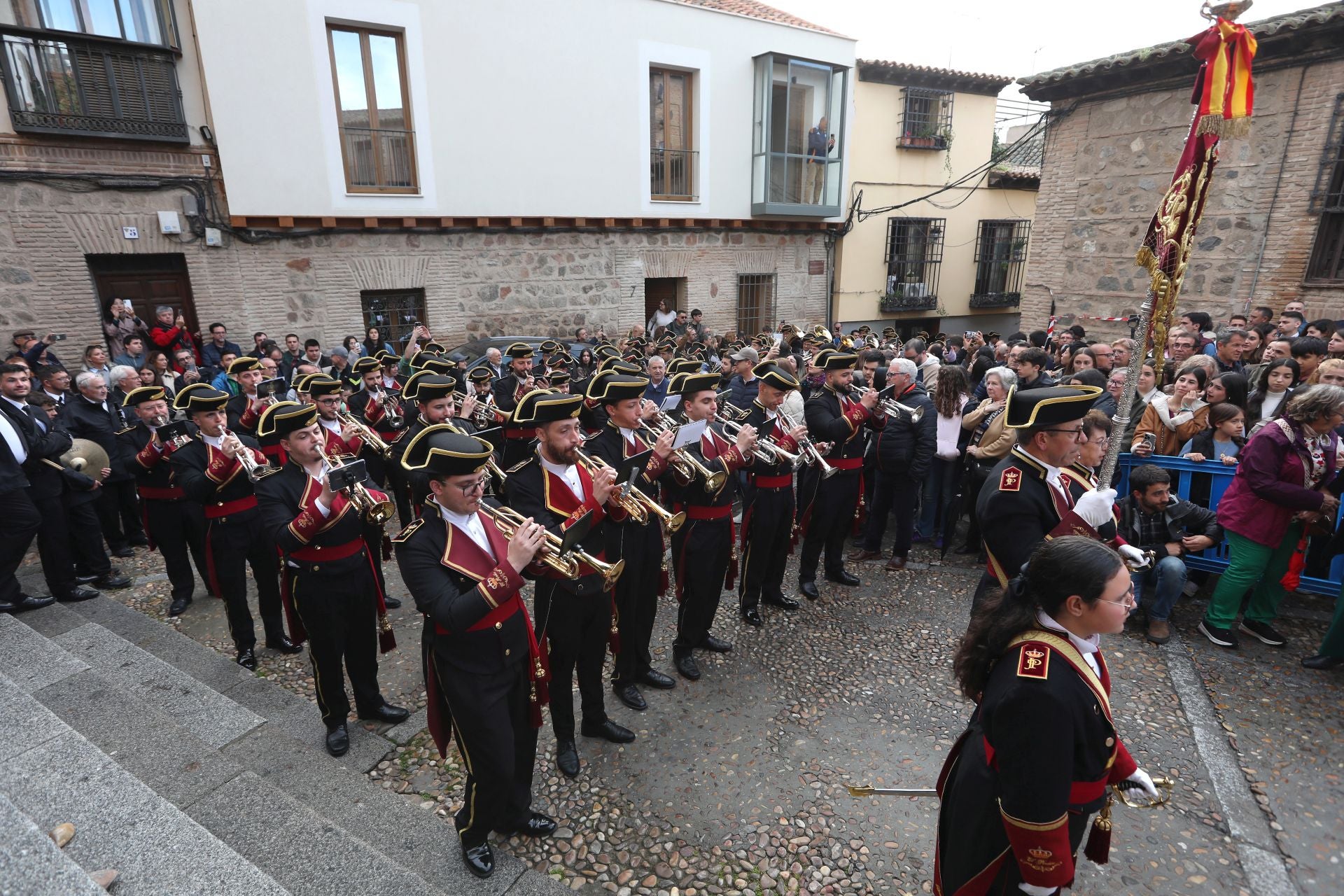La emocionante procesión del Santo Encuentro de Toledo, en imágenes