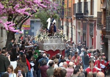 La procesión de 'La Borriquita', en imágenes