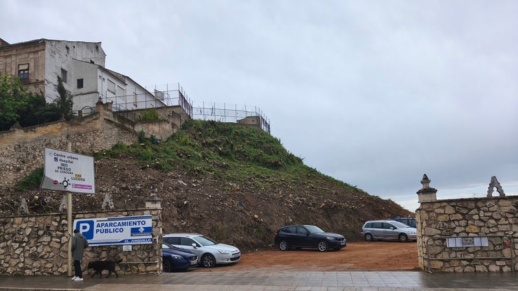 Arrancan las obras de remodelación de la ladera norte de la Villa de Cabra