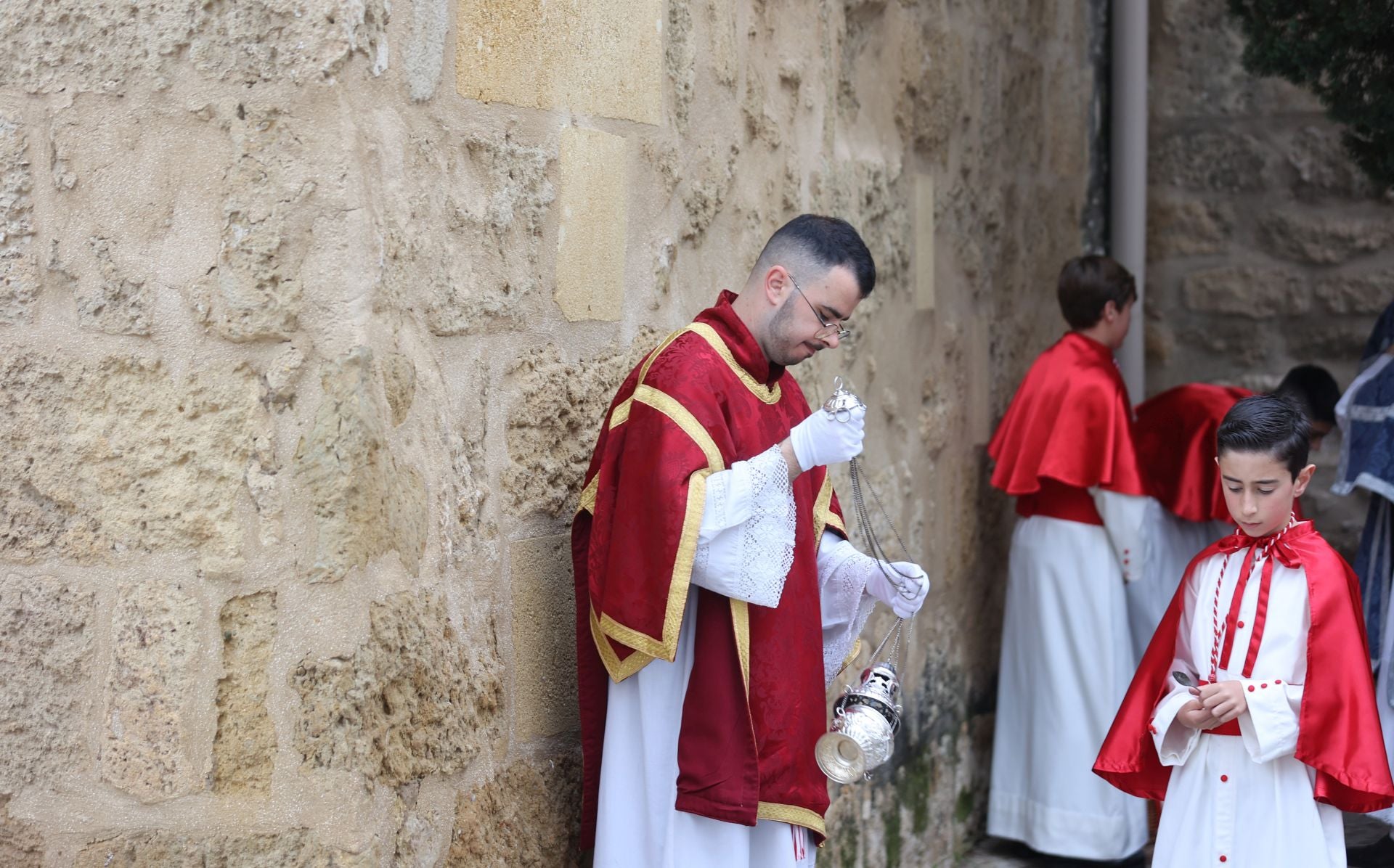 La ilusionante salida de la Borrquita el Domingo de Ramos en Córdoba, en imágenes
