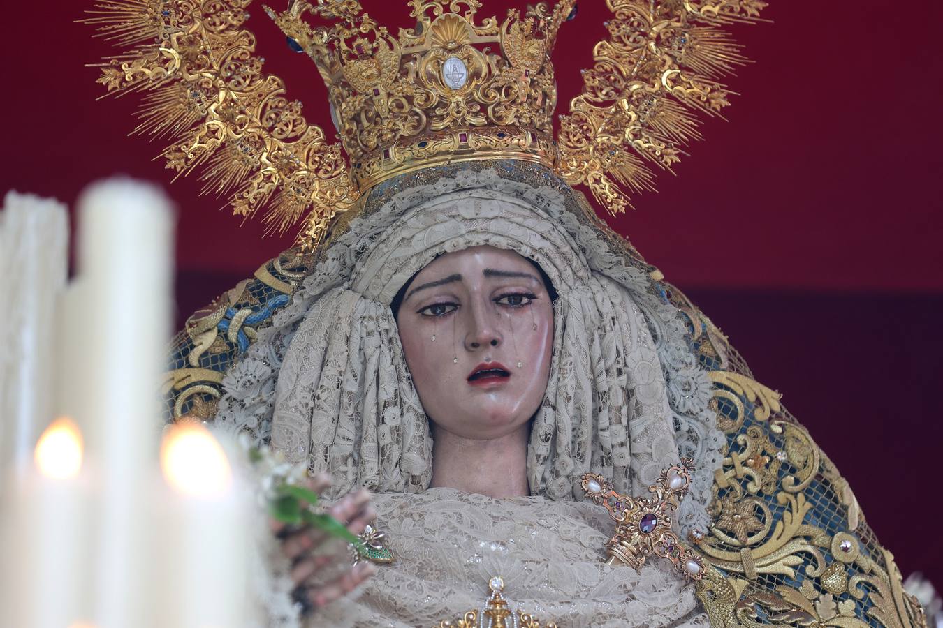 Las imágenes de la hermandad de la Agonía en el Martes Santo