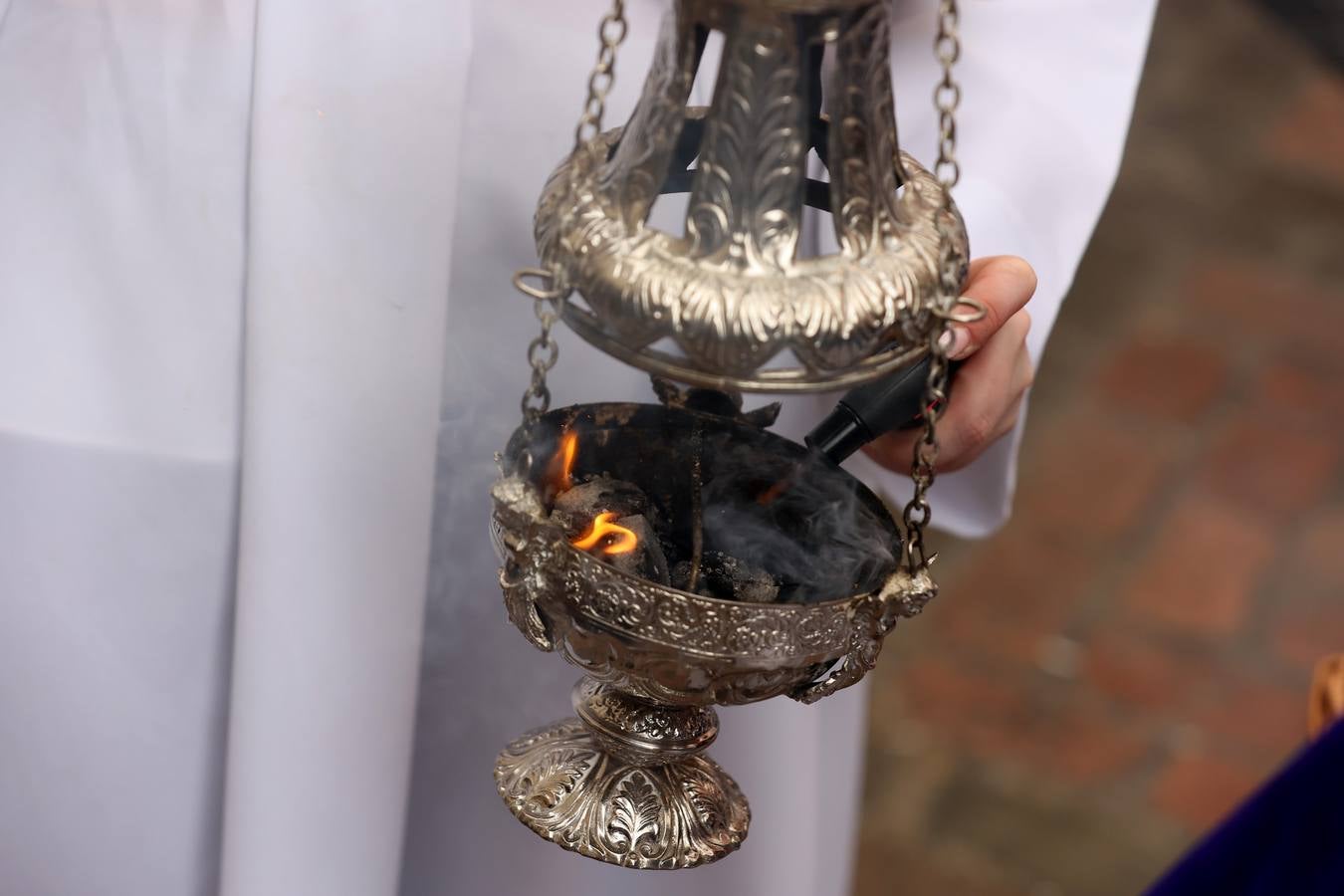 Las imágenes de la hermandad de la Agonía en el Martes Santo