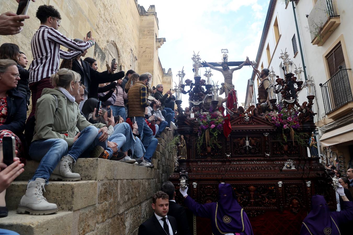 Las imágenes de la hermandad de la Agonía en el Martes Santo