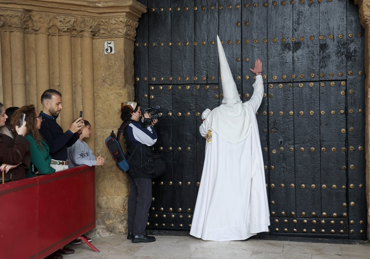 San Lorenzo, momentos antes de la salida de la Entrada Triunfal