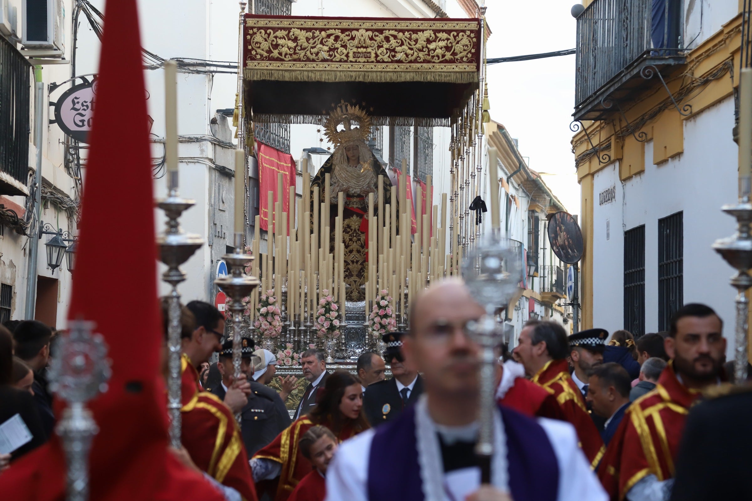 Las imágenes de la hermandad del Buen Suceso de Córdoba el Martes Santo