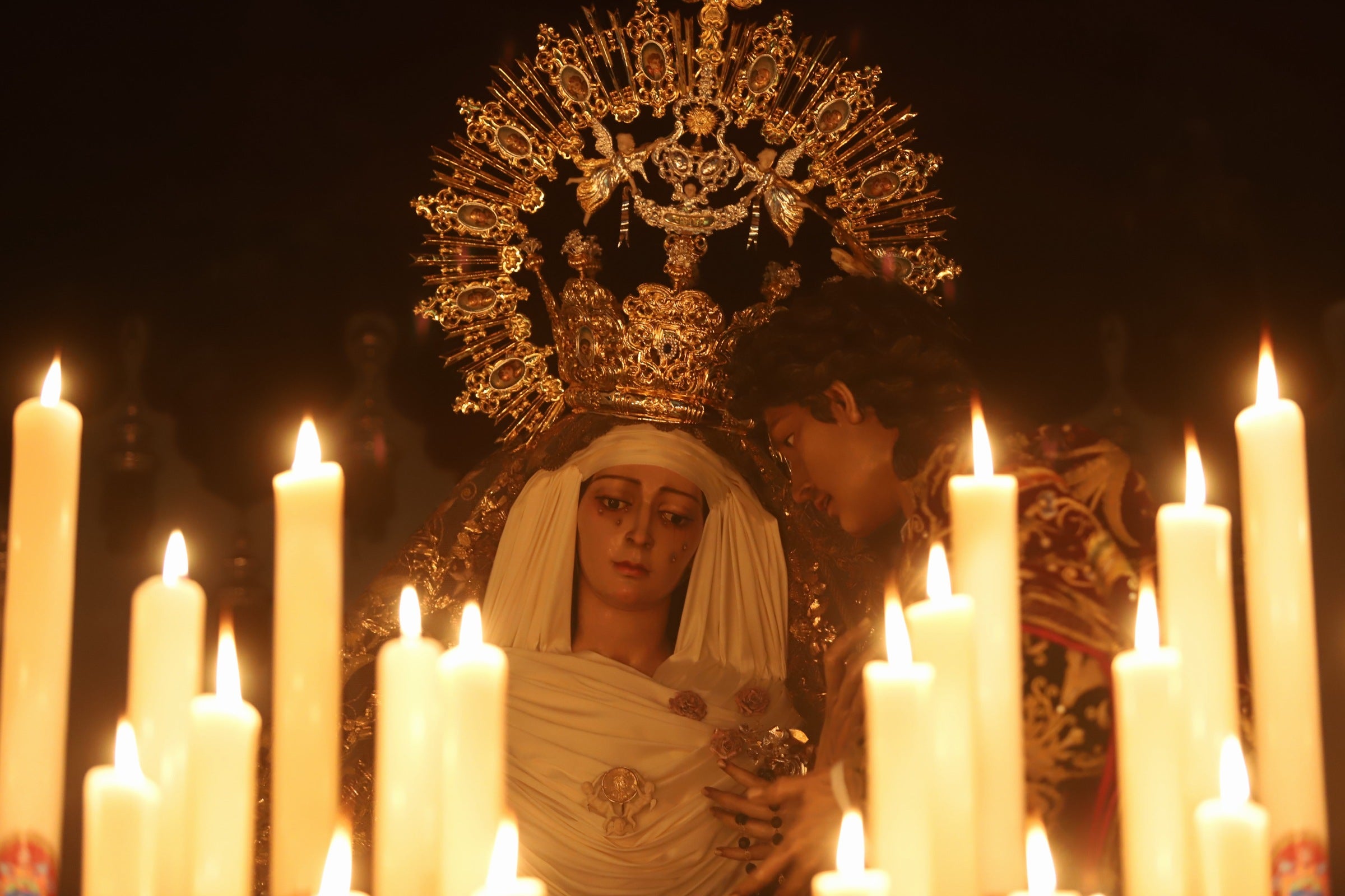 Las imágenes de la hermandad del Císter en Córdoba el Martes Santo