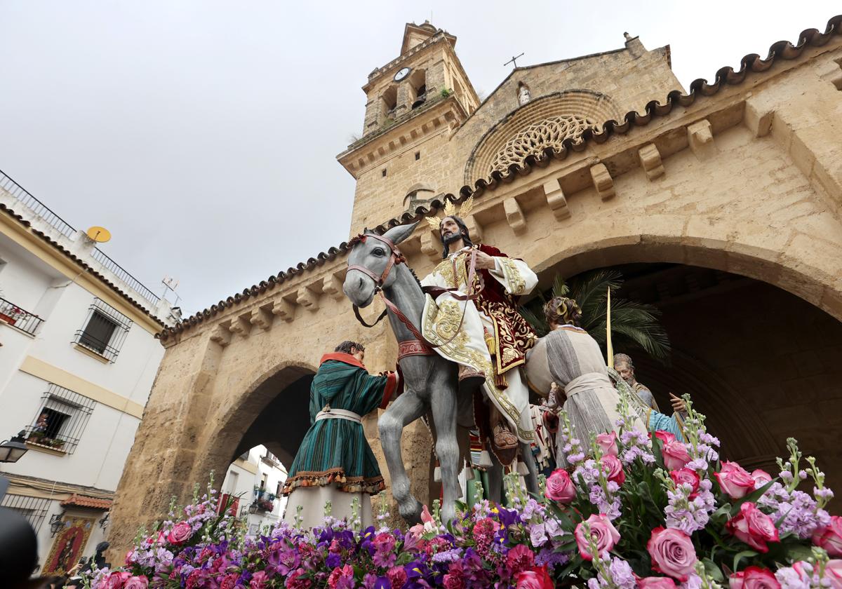 Salida de la Entrada Triunfal este Domingo de Ramos