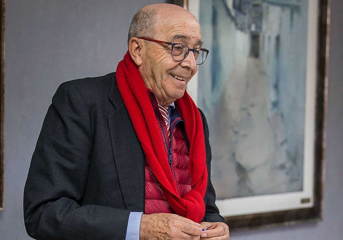 El alcalde de Noblejas, Agustín Jiménez