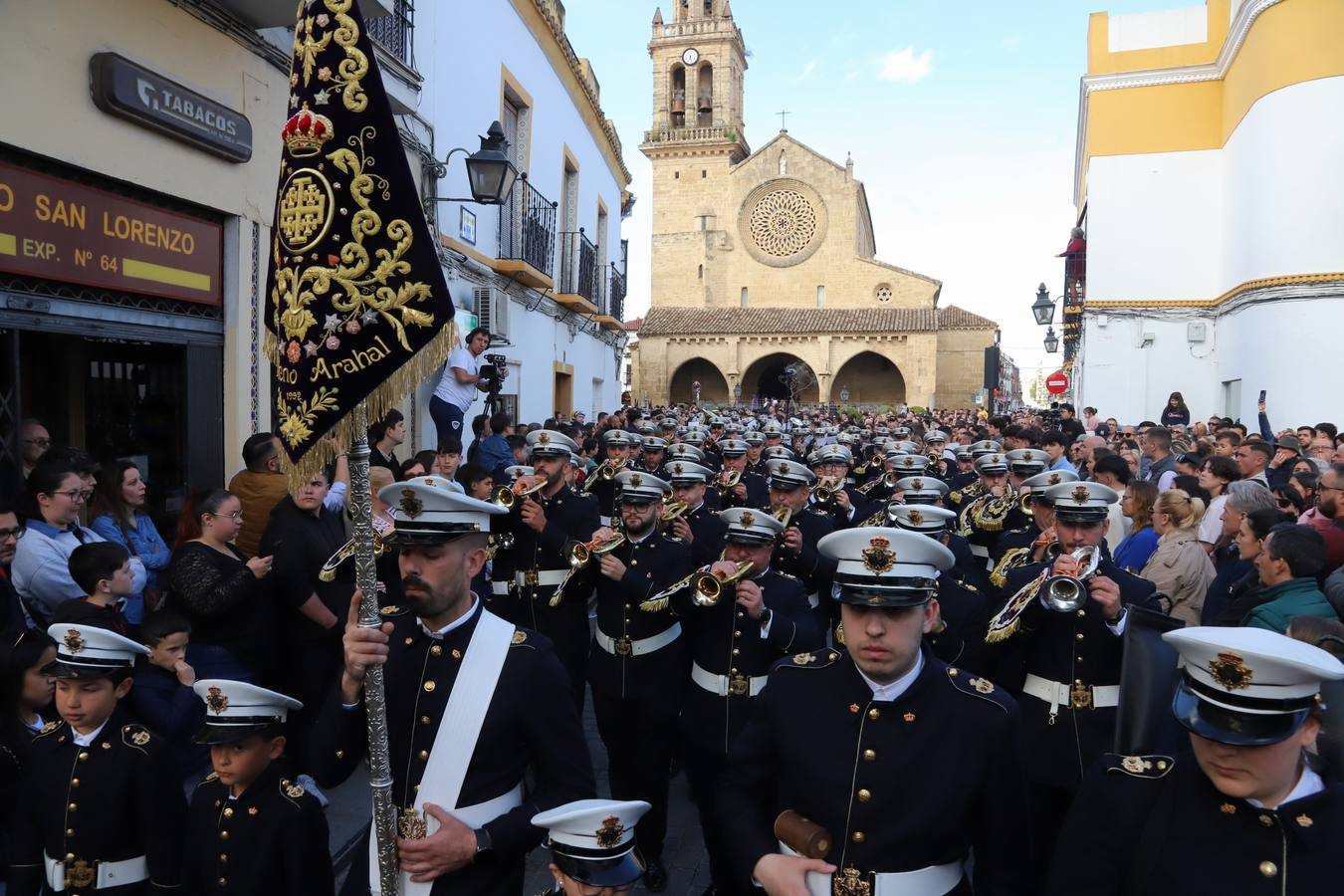 La hermandad del Calvario en el Miércoles Santo de Córdoba, en imágenes