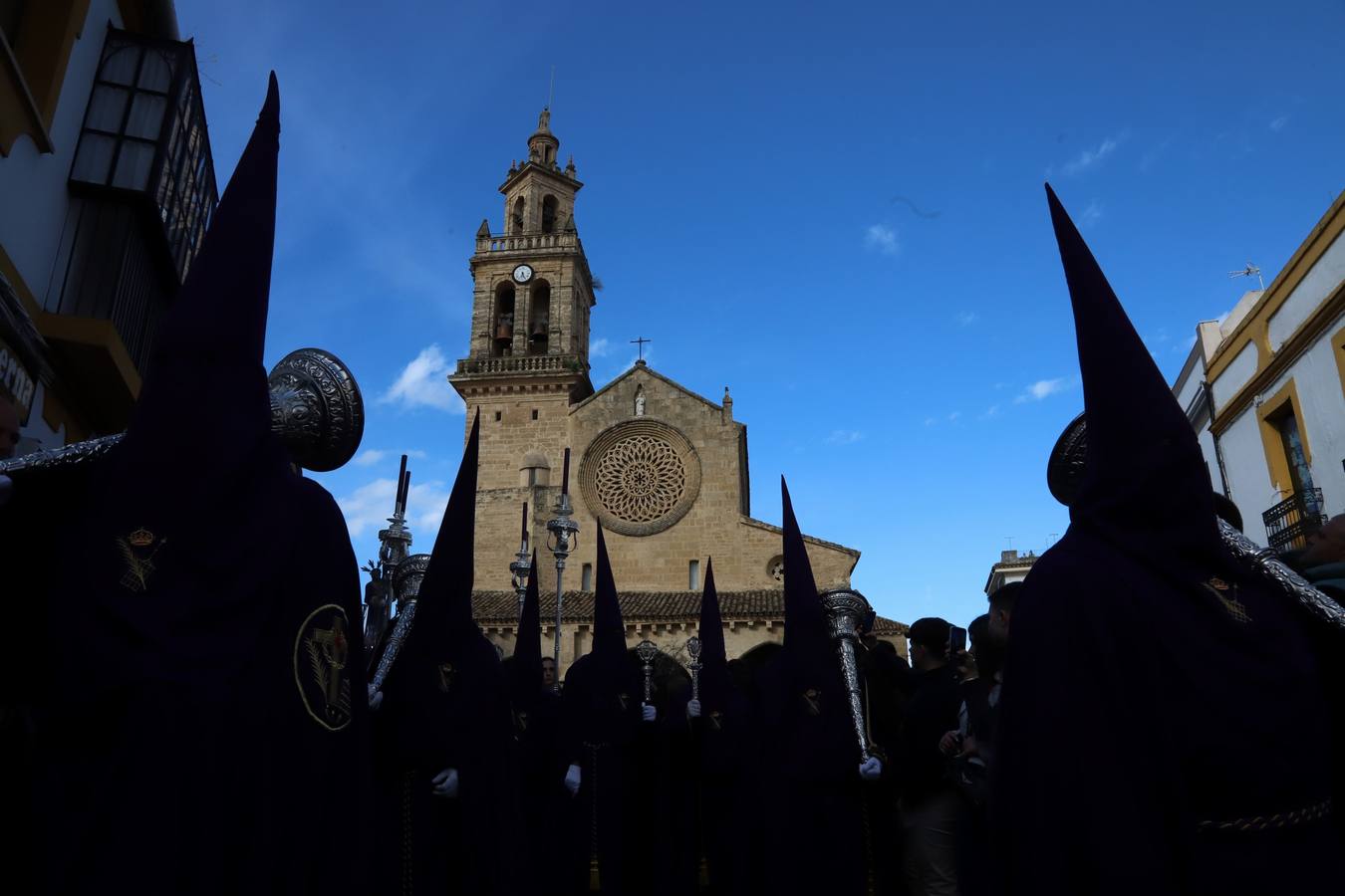 La hermandad del Calvario en el Miércoles Santo de Córdoba, en imágenes