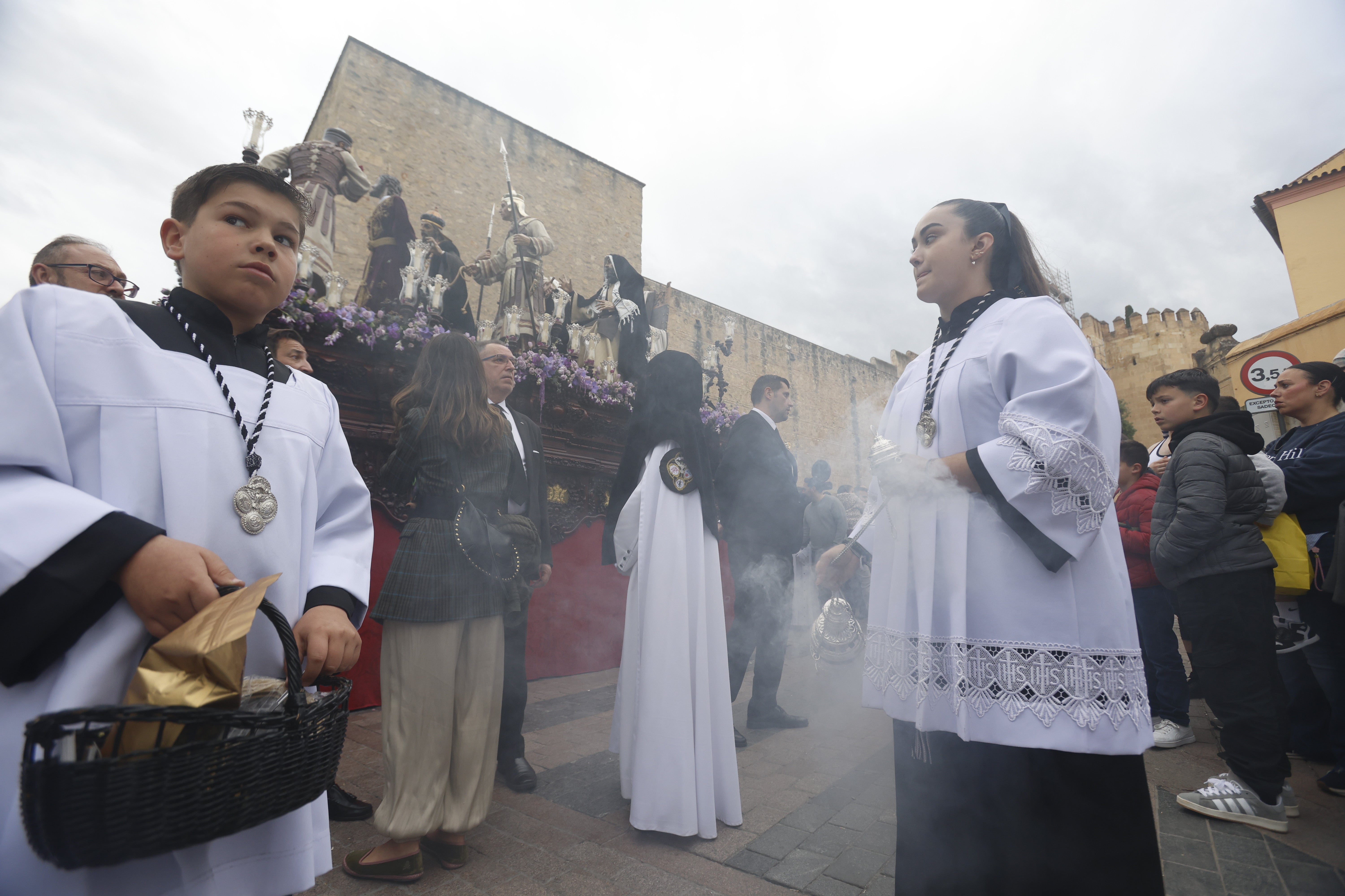 Las imágenes de la hermandad del Perdón en el Miércoles Santo de Córdoba
