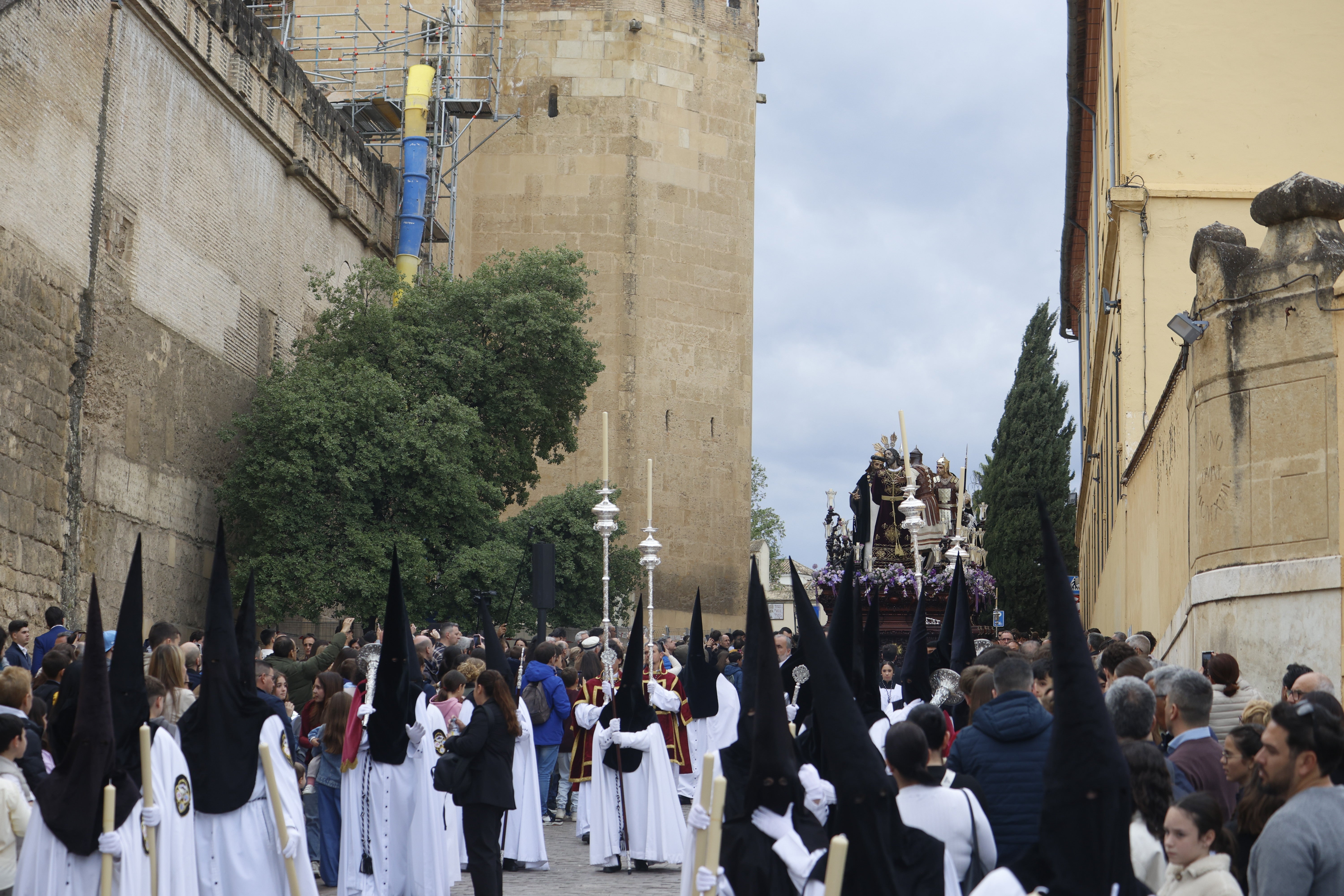 Las imágenes de la hermandad del Perdón en el Miércoles Santo de Córdoba