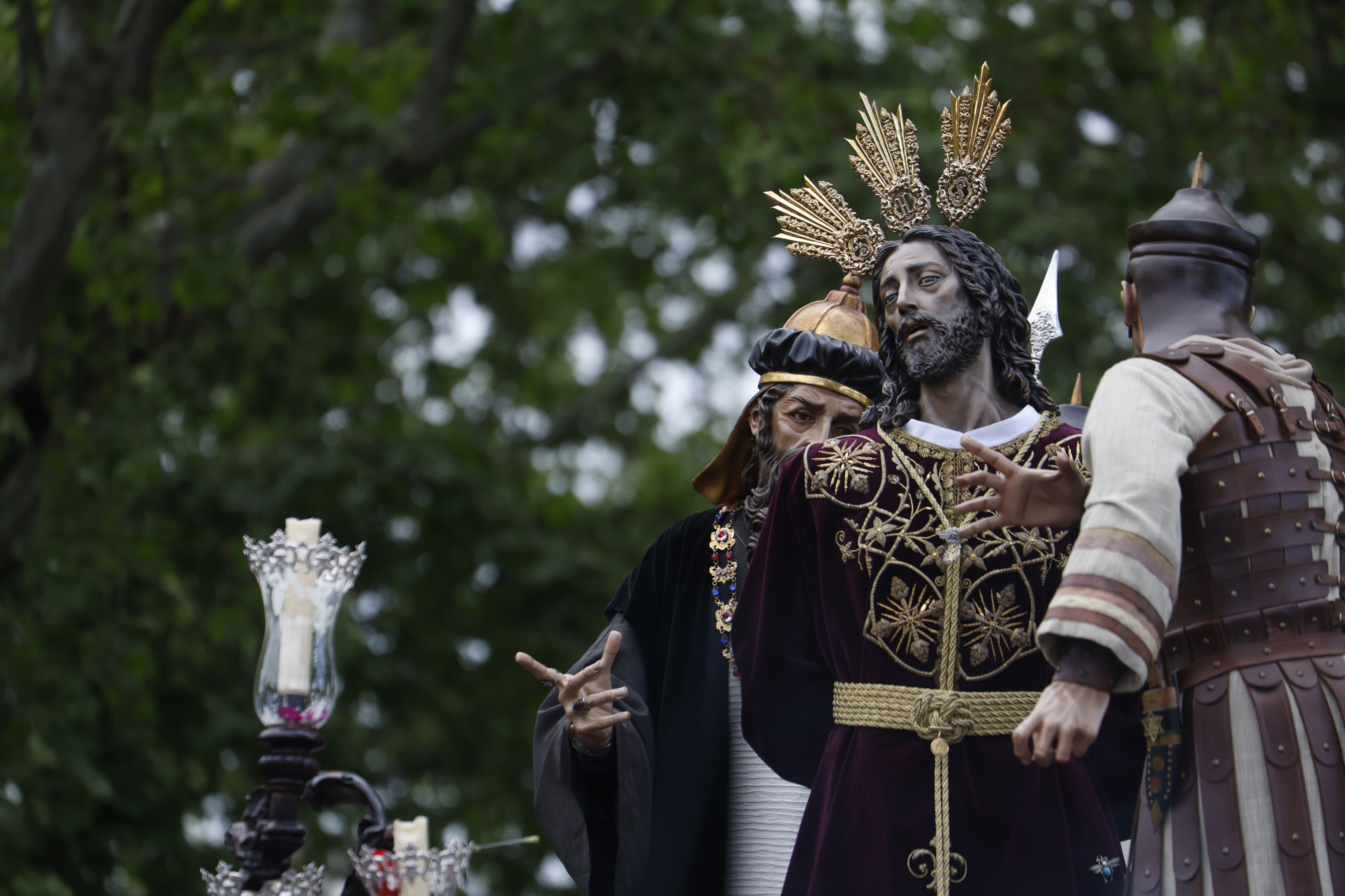 Las imágenes de la hermandad del Perdón en el Miércoles Santo de Córdoba