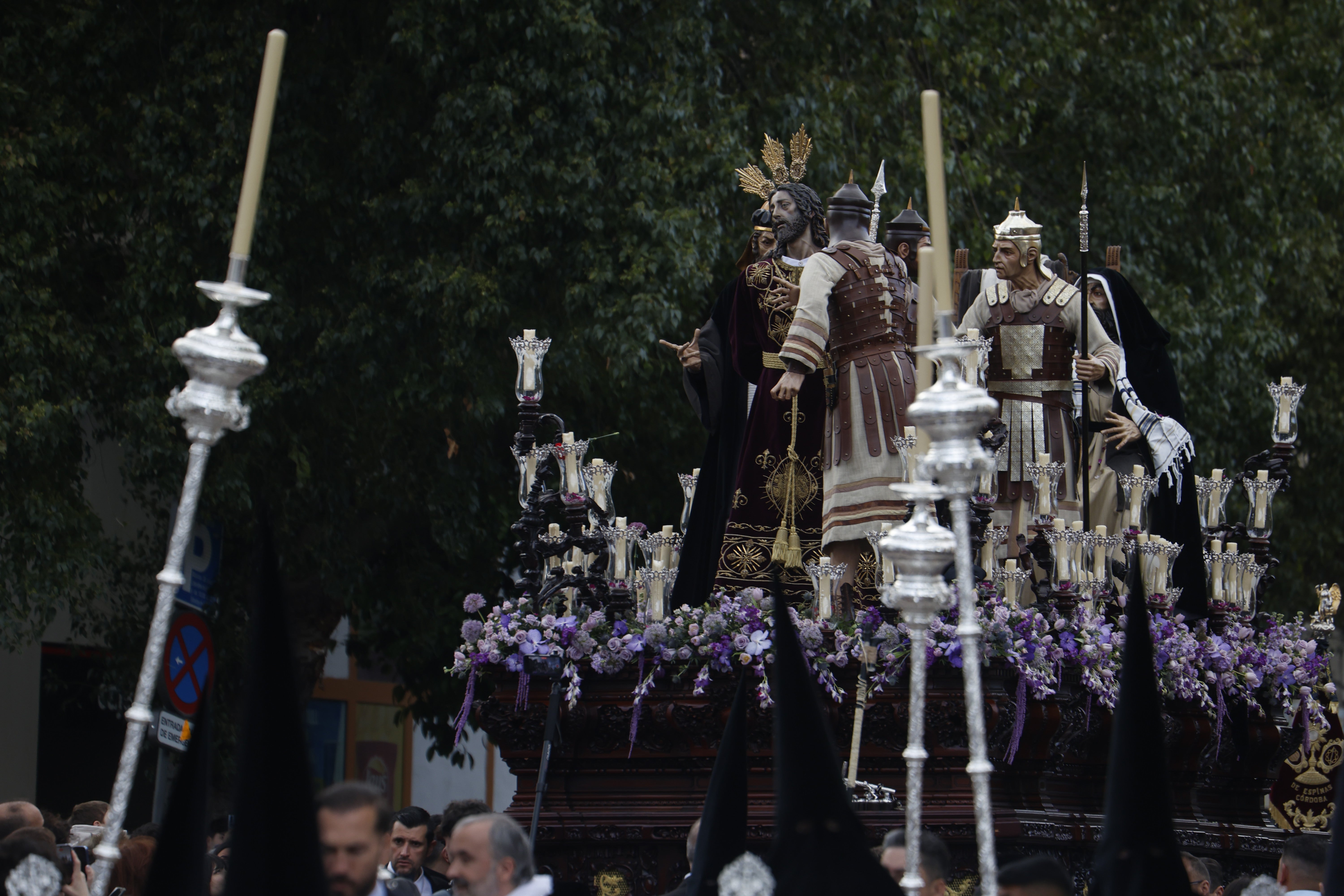 Las imágenes de la hermandad del Perdón en el Miércoles Santo de Córdoba