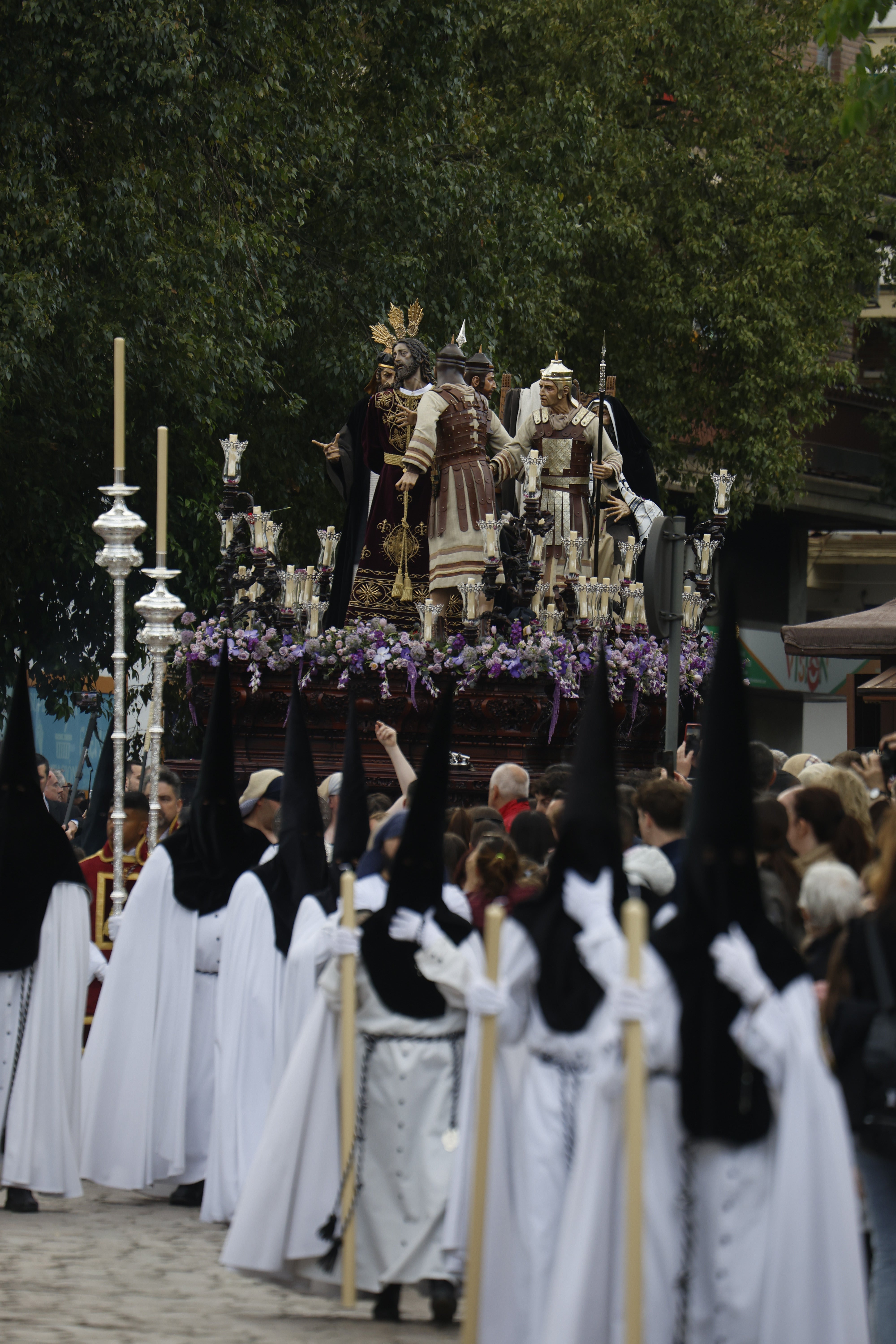 Las imágenes de la hermandad del Perdón en el Miércoles Santo de Córdoba