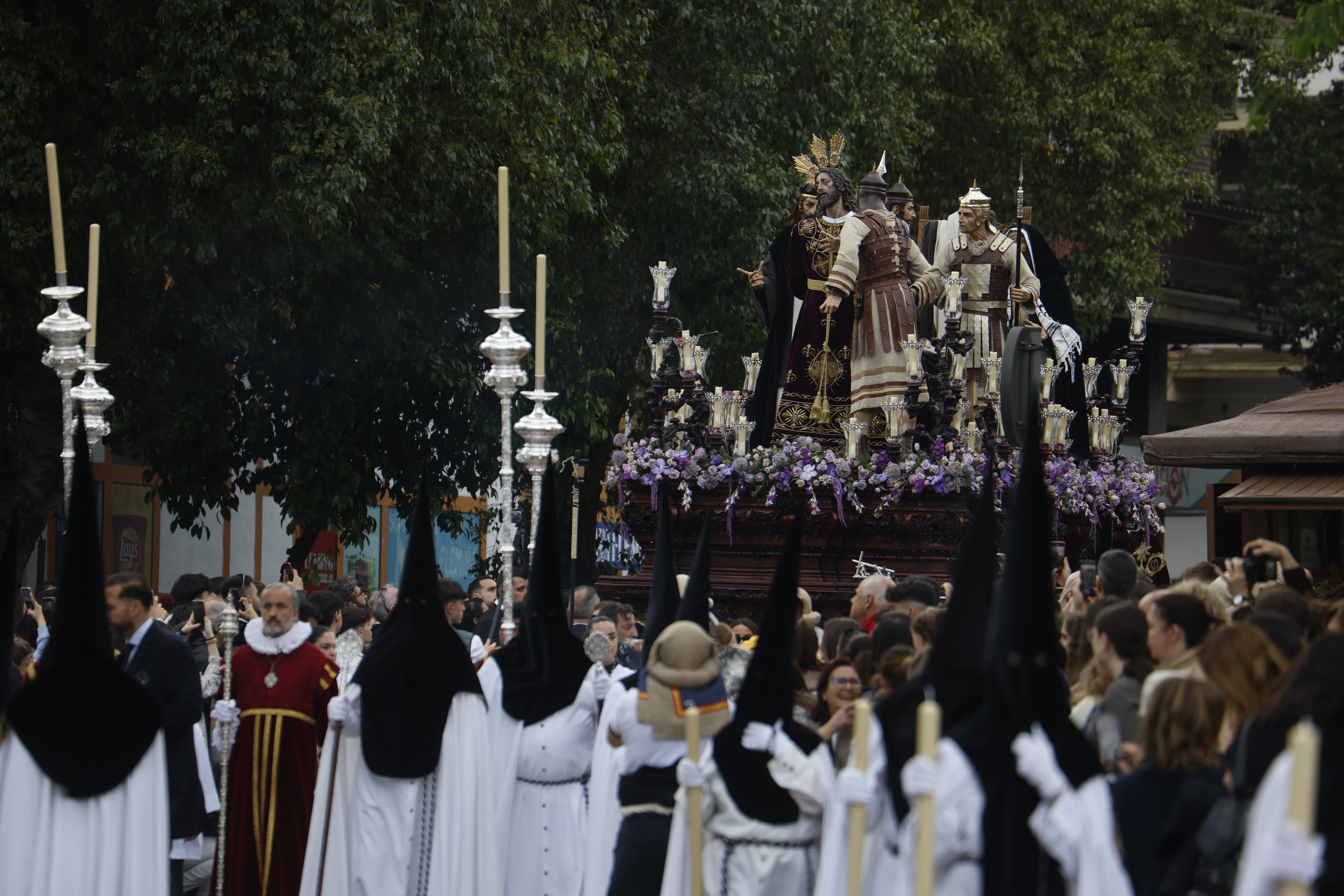 Las imágenes de la hermandad del Perdón en el Miércoles Santo de Córdoba