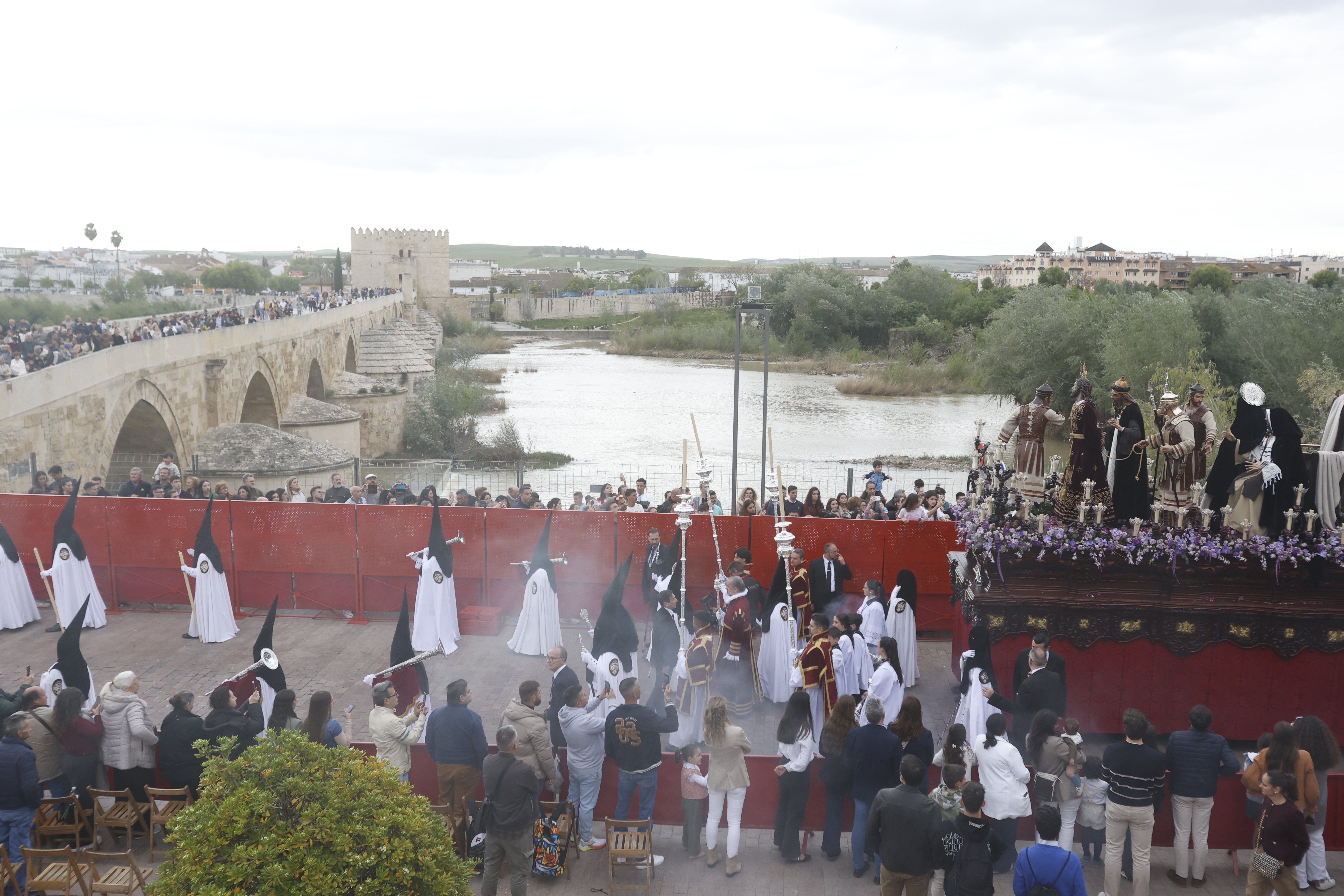 Las imágenes de la hermandad del Perdón en el Miércoles Santo de Córdoba