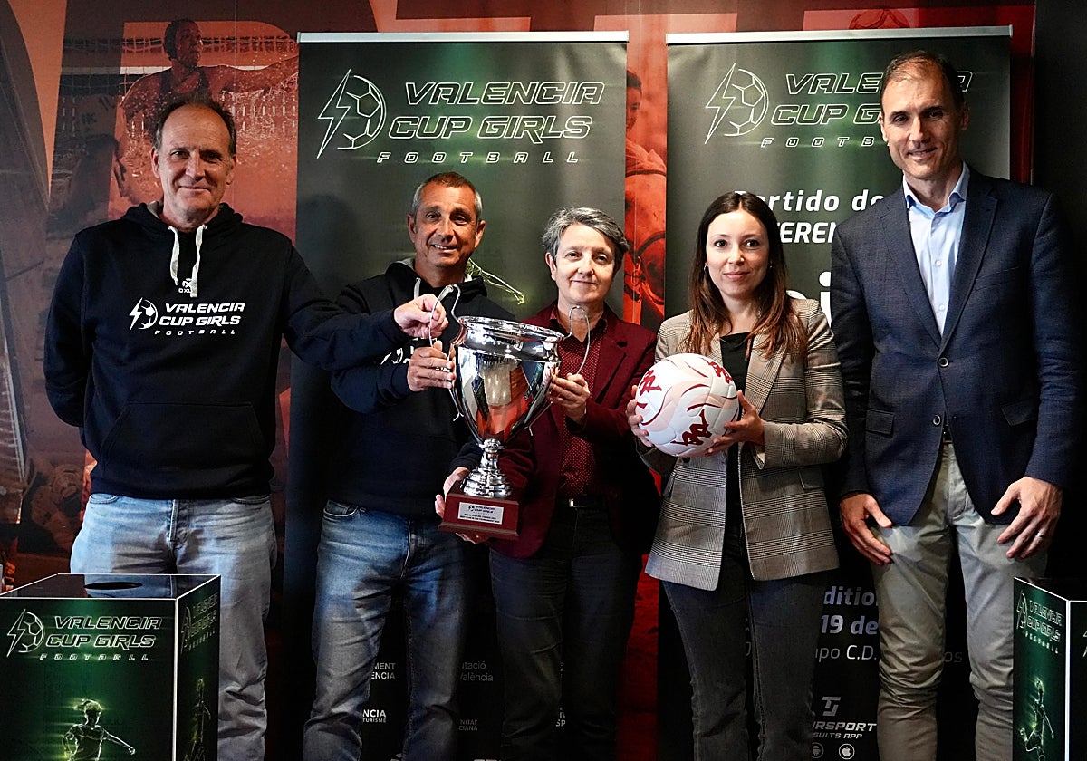 Imagen de la presentación del torneo Valencia Cup Girls 2025