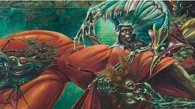 La tentación de San Antonio, de Max Ernst