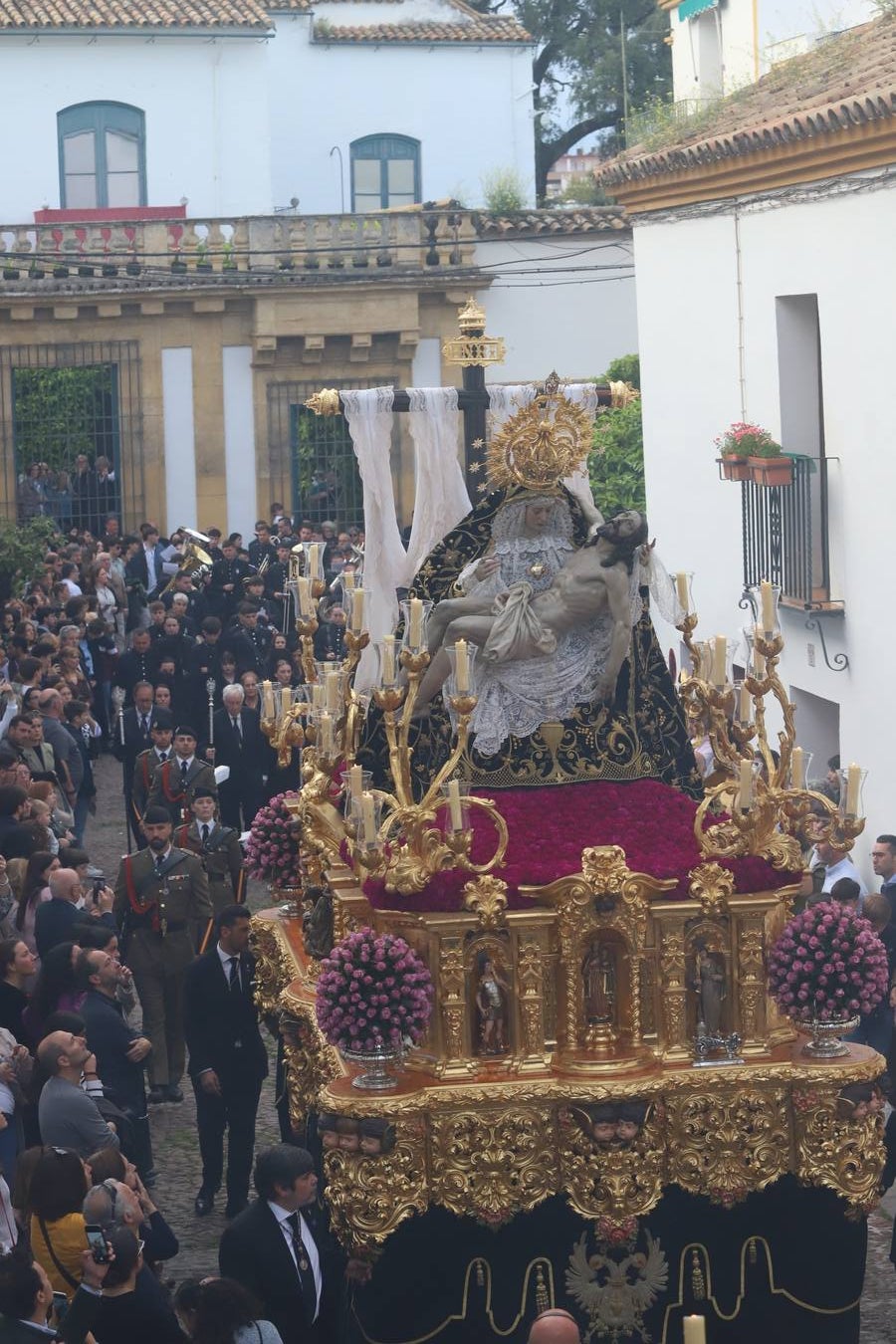 Las imágenes de la procesión de Las Angustias del Jueves Santo de Córdoba