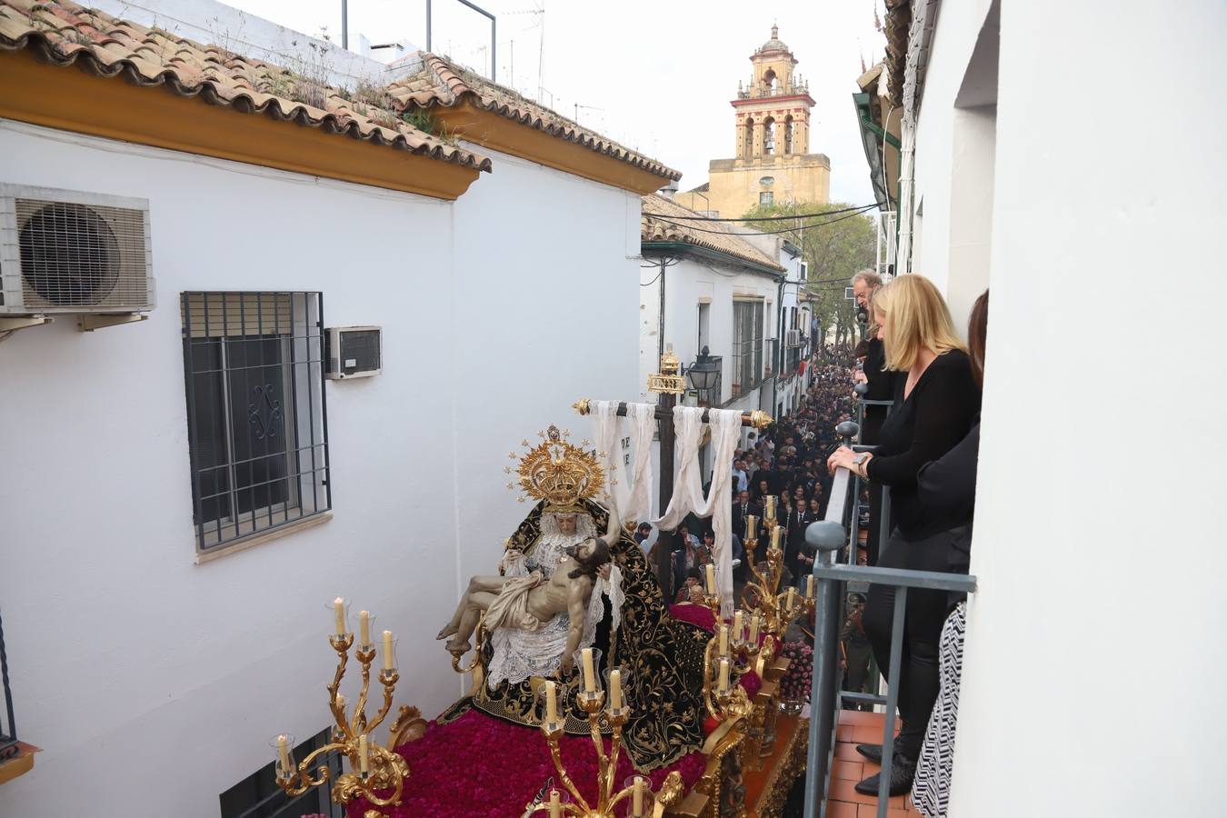 Las imágenes de la procesión de Las Angustias del Jueves Santo de Córdoba