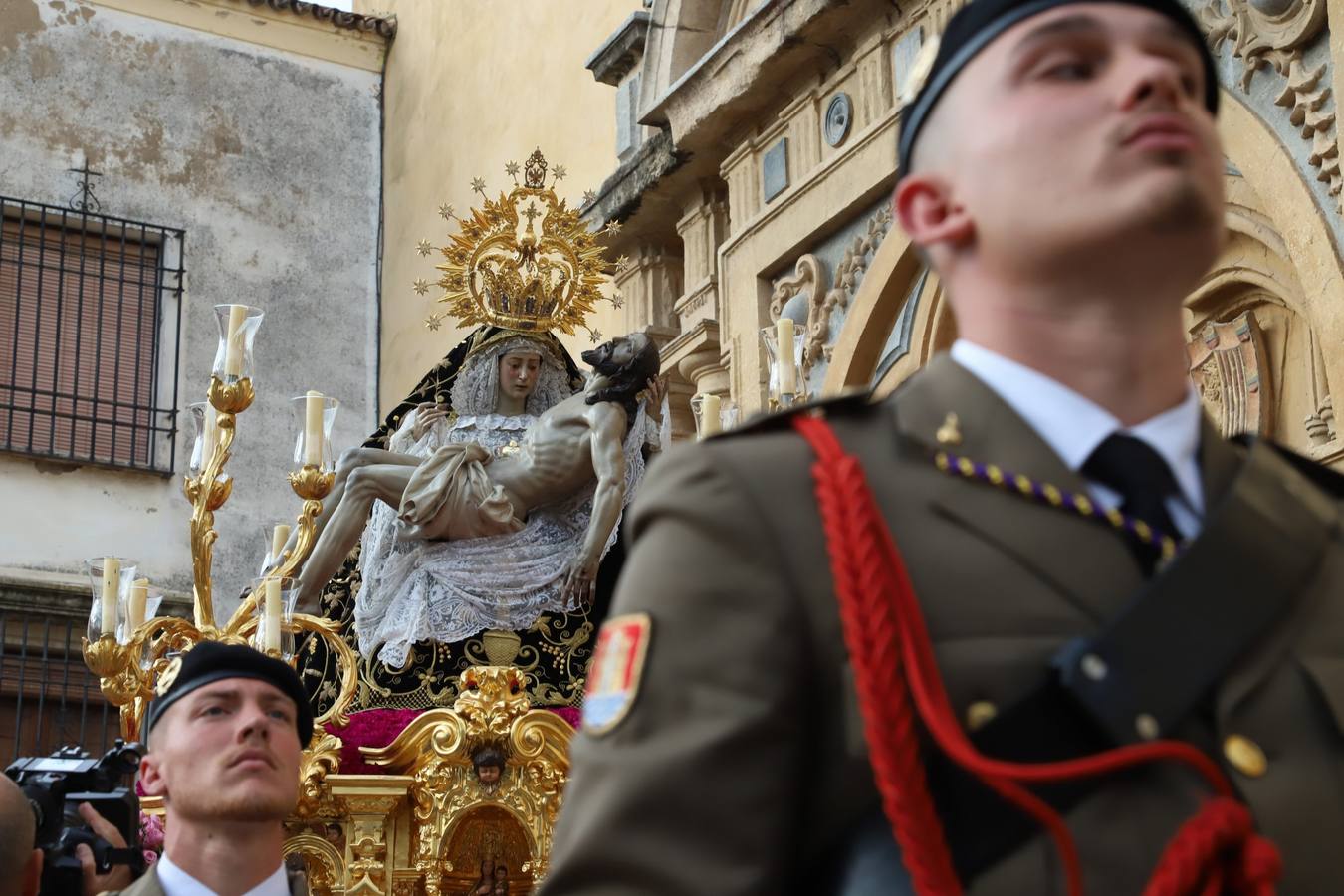 Las imágenes de la procesión de Las Angustias del Jueves Santo de Córdoba