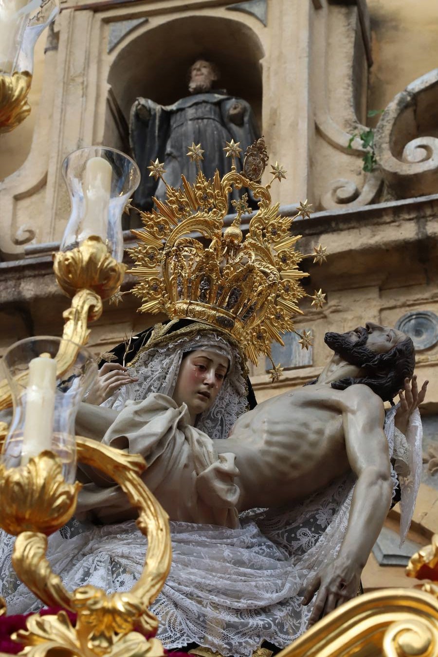 Las imágenes de la procesión de Las Angustias del Jueves Santo de Córdoba