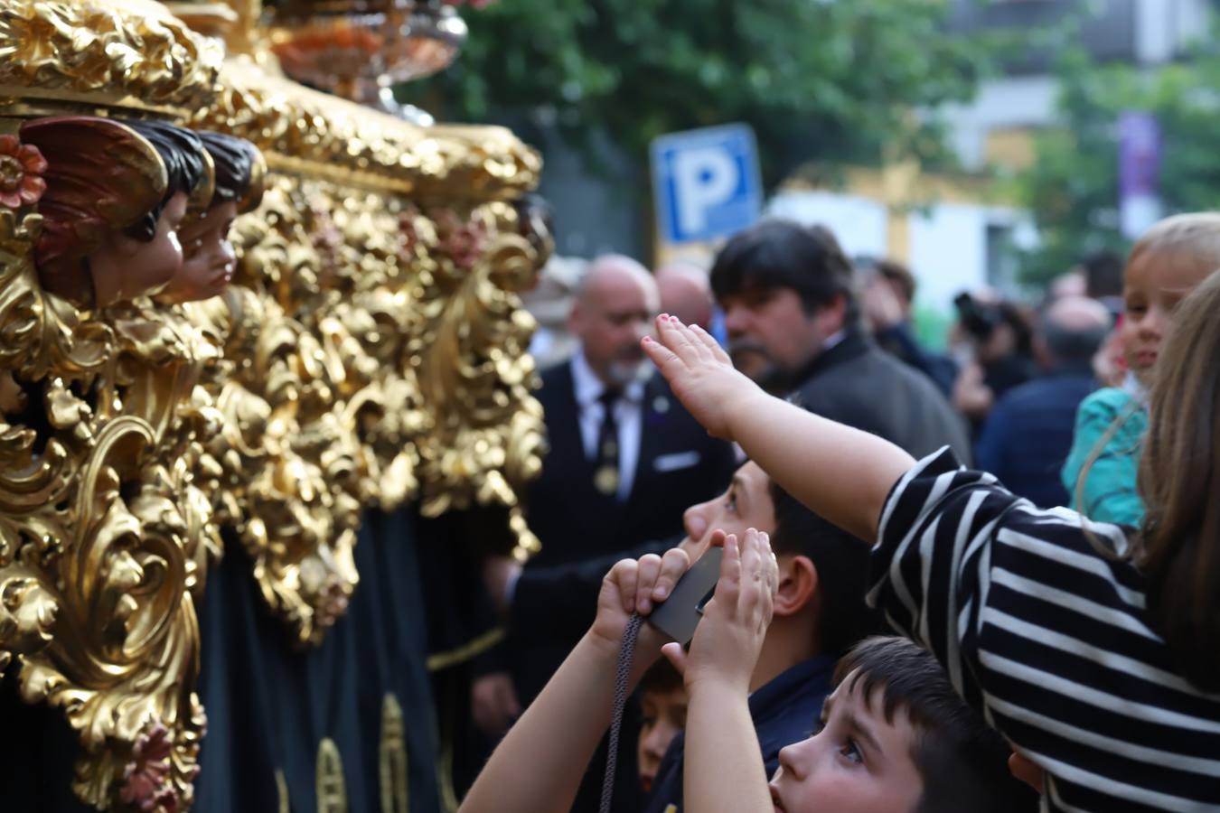 Las imágenes de la procesión de Las Angustias del Jueves Santo de Córdoba
