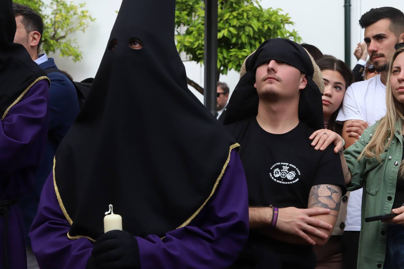 Las imágenes de la hermandad del Caído en el Jueves Santo de Córdoba