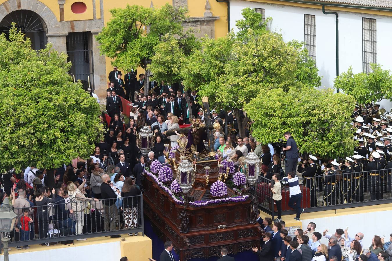 Las imágenes de la hermandad del Caído en el Jueves Santo de Córdoba