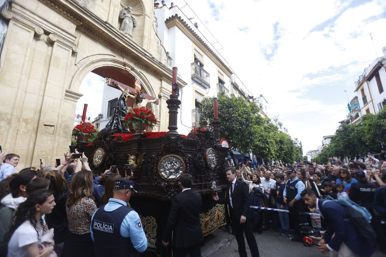 Las imágenes de la hermandad de la Caridad en el Jueves Santo de Córdoba