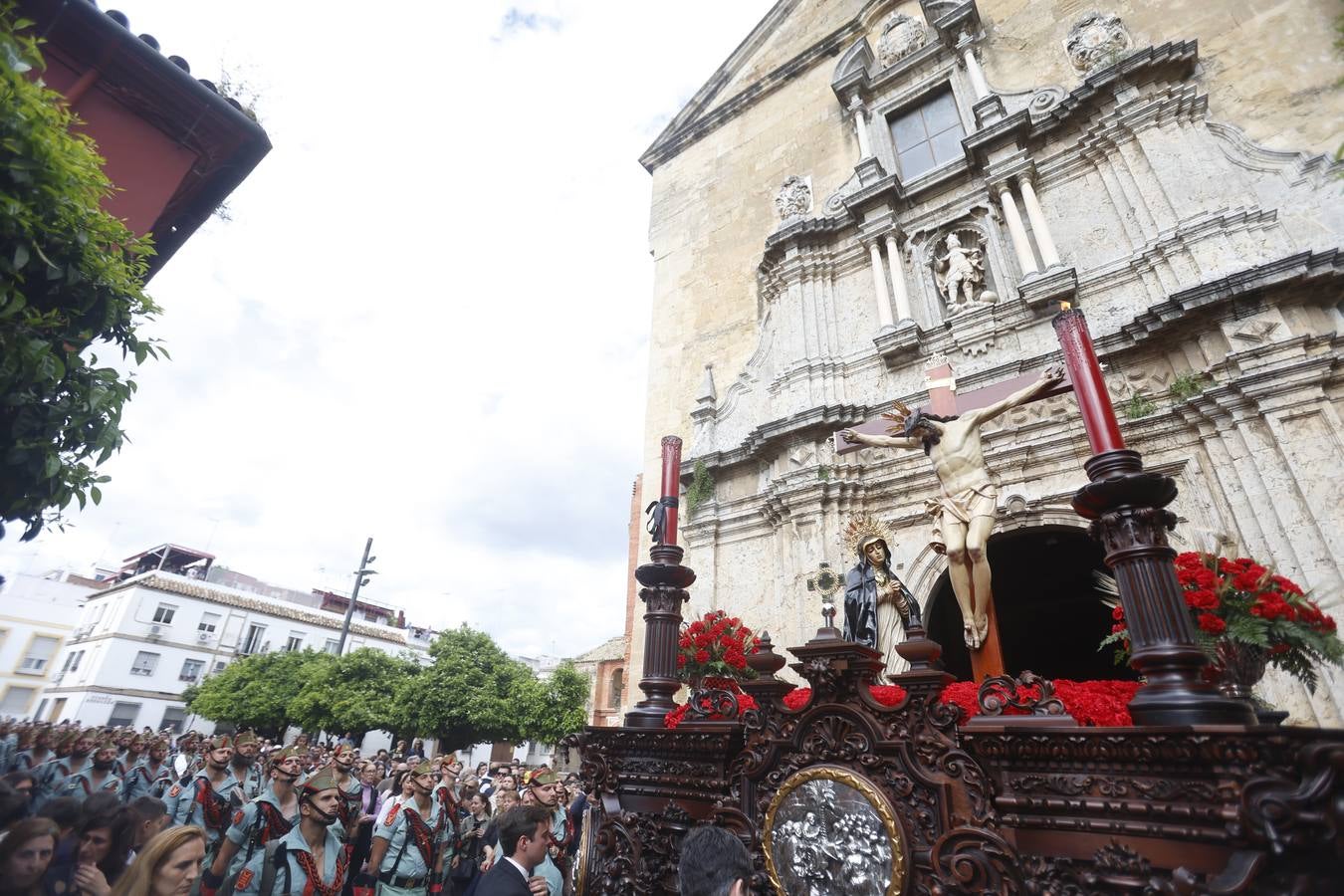 Las imágenes de la hermandad de la Caridad en el Jueves Santo de Córdoba