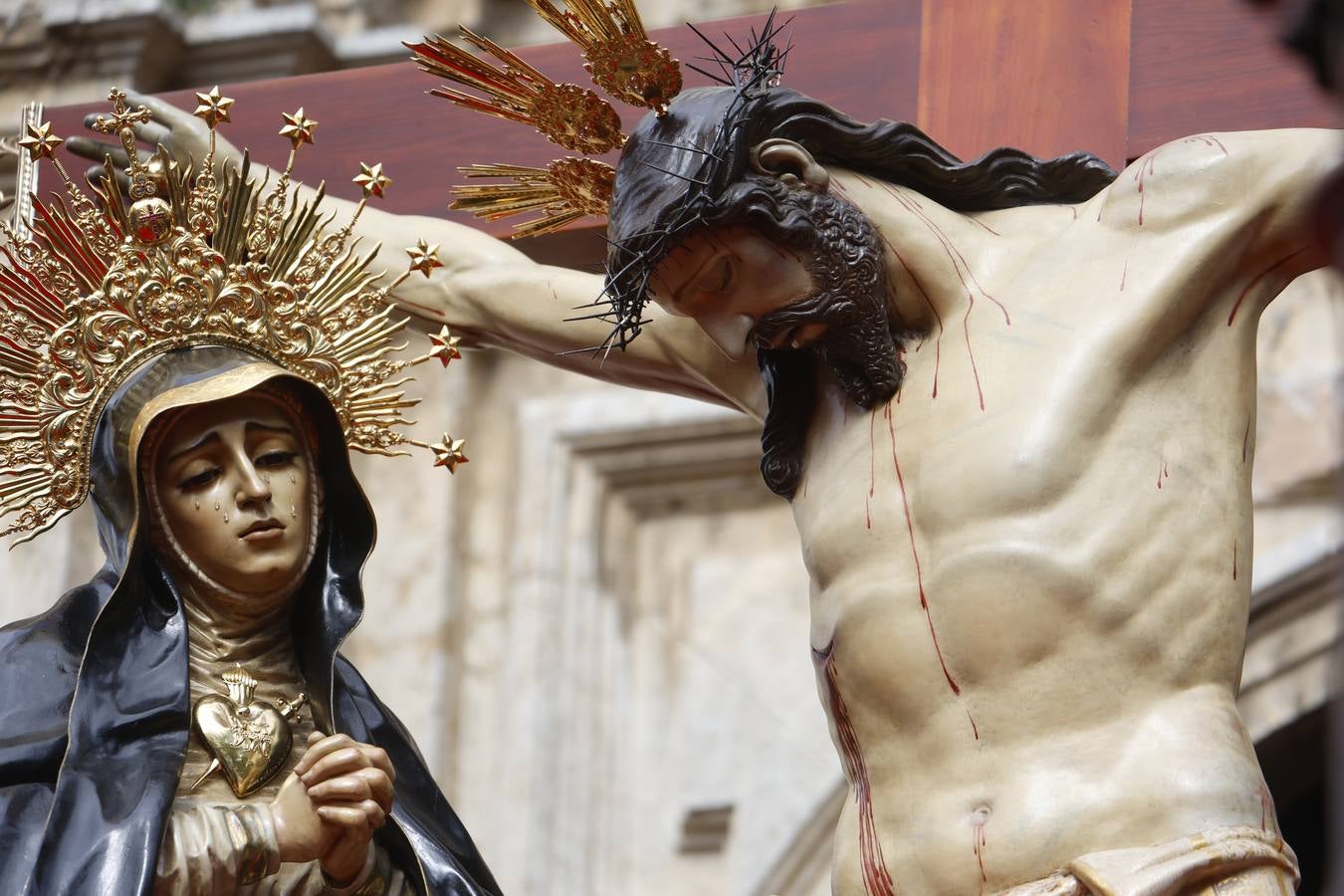 Las imágenes de la hermandad de la Caridad en el Jueves Santo de Córdoba