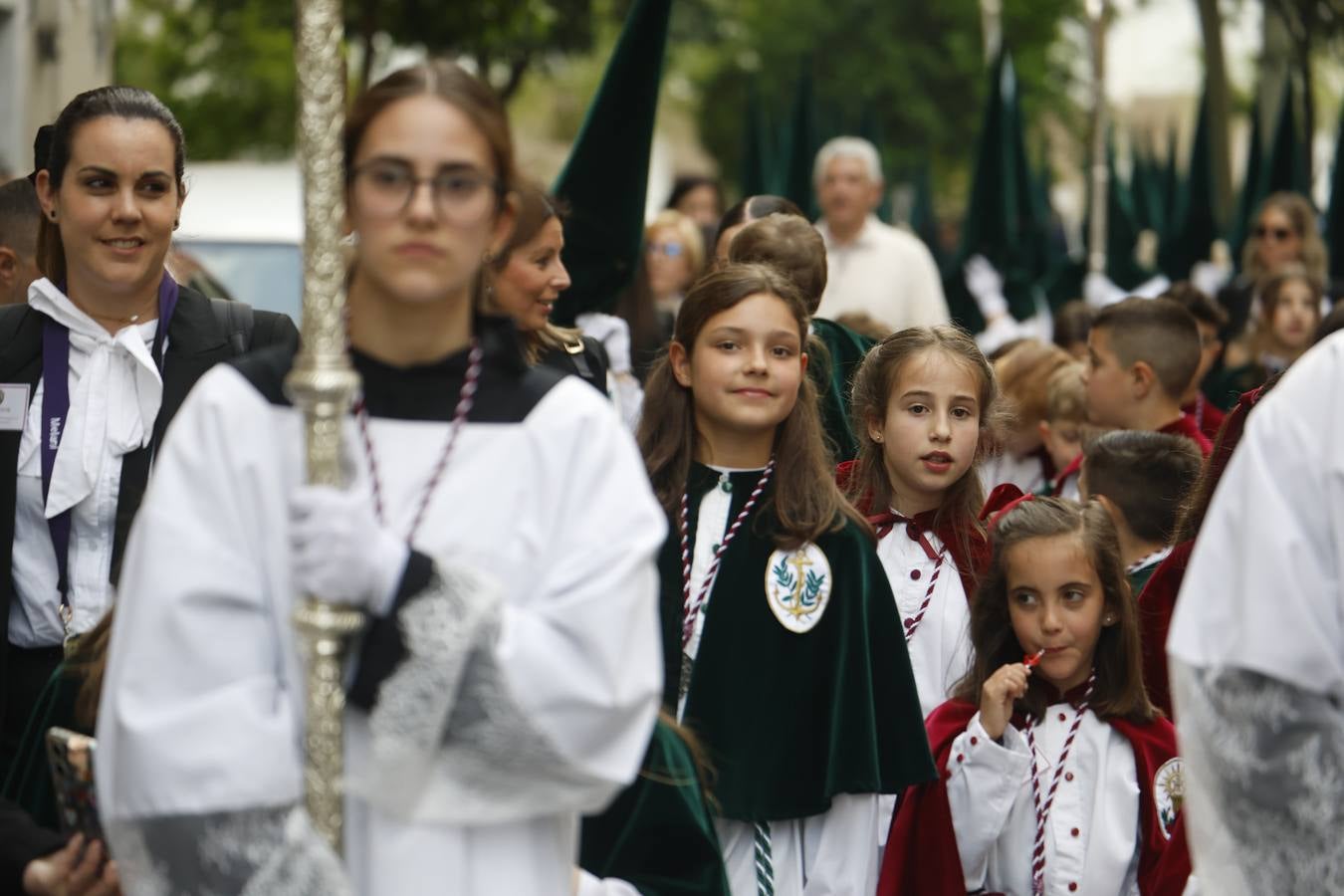 Las imágenes de la hermandad de la Sagrada Cena en el Jueves Santo de Córdoba