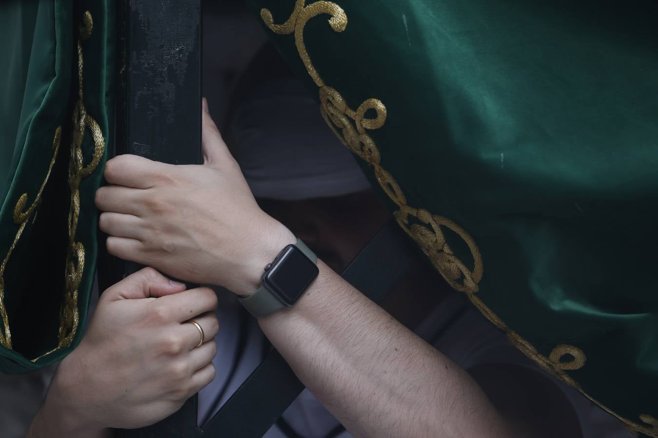 Las imágenes de la hermandad de la Sagrada Cena en el Jueves Santo de Córdoba