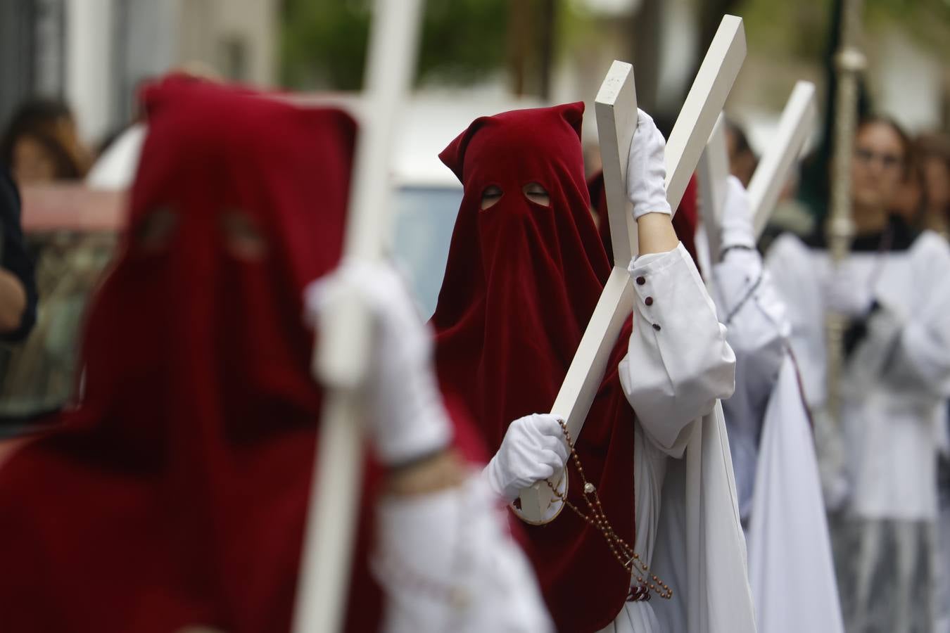 Las imágenes de la hermandad de la Sagrada Cena en el Jueves Santo de Córdoba