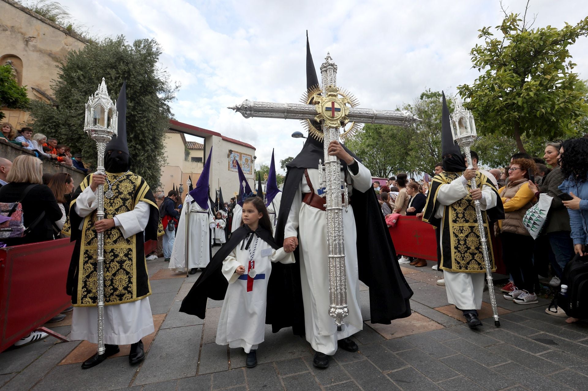 Las imágenes de la hermandad del Cristo de Gracia en el Jueves Santo de Córdoba