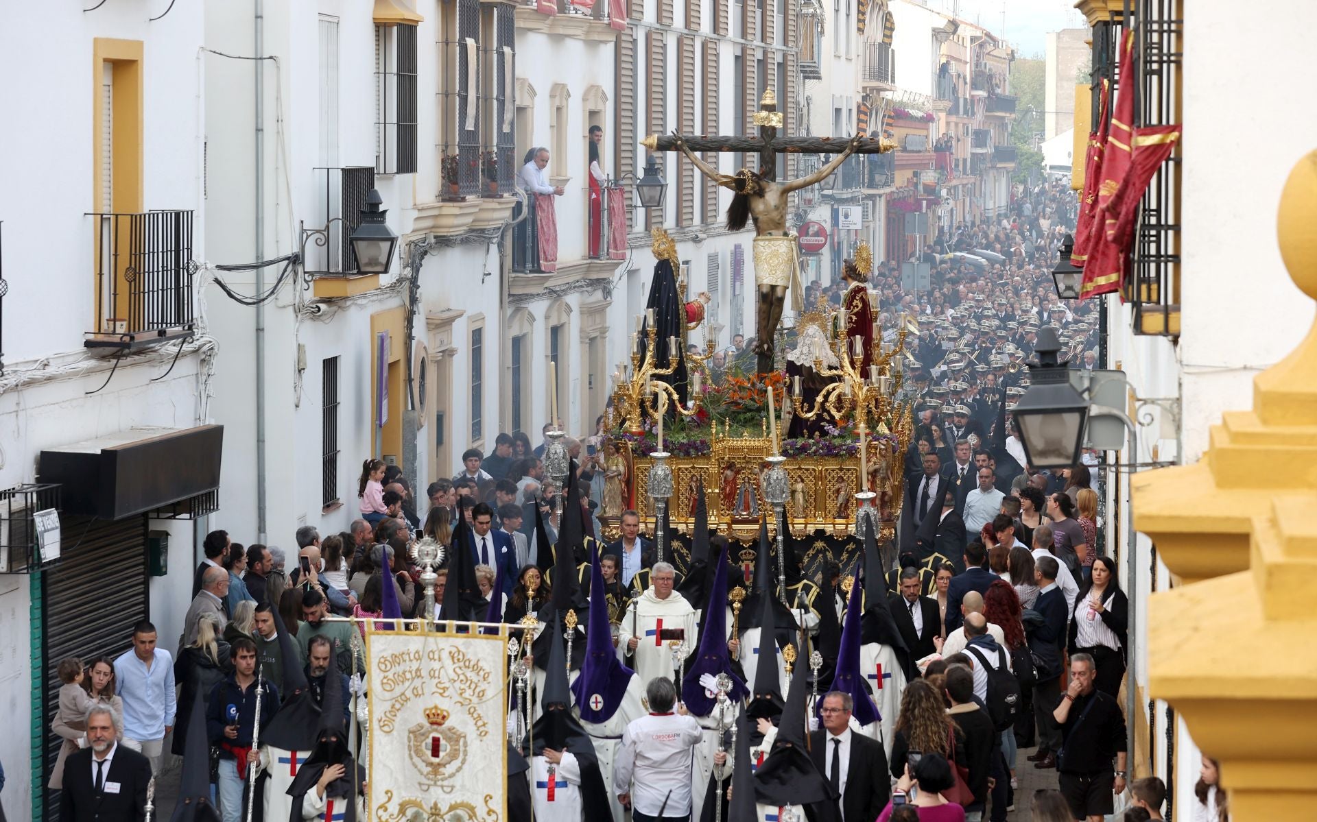 Las imágenes de la hermandad del Cristo de Gracia en el Jueves Santo de Córdoba