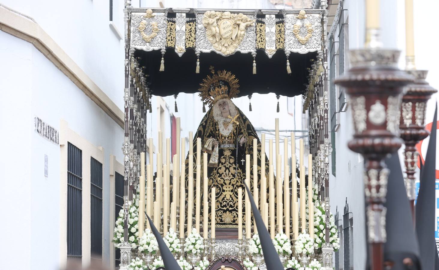 Las imágenes de la hermandad del Nazareno en el Jueves Santo de Córdoba