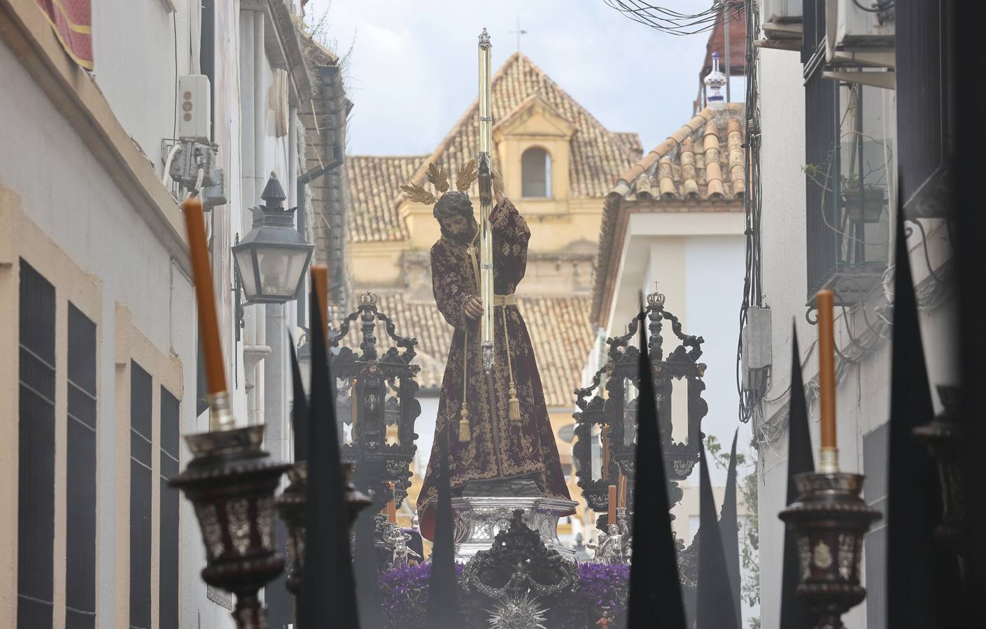 Las imágenes de la hermandad del Nazareno en el Jueves Santo de Córdoba